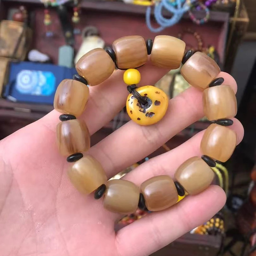 【闪购商品】羊角蜜蜡手串99