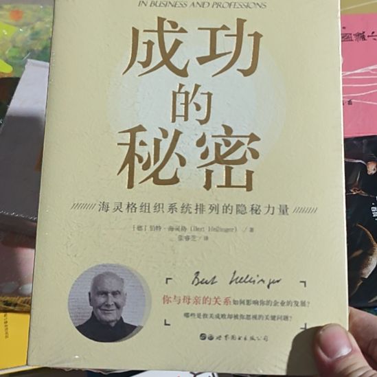 海灵格著作成功的秘密。