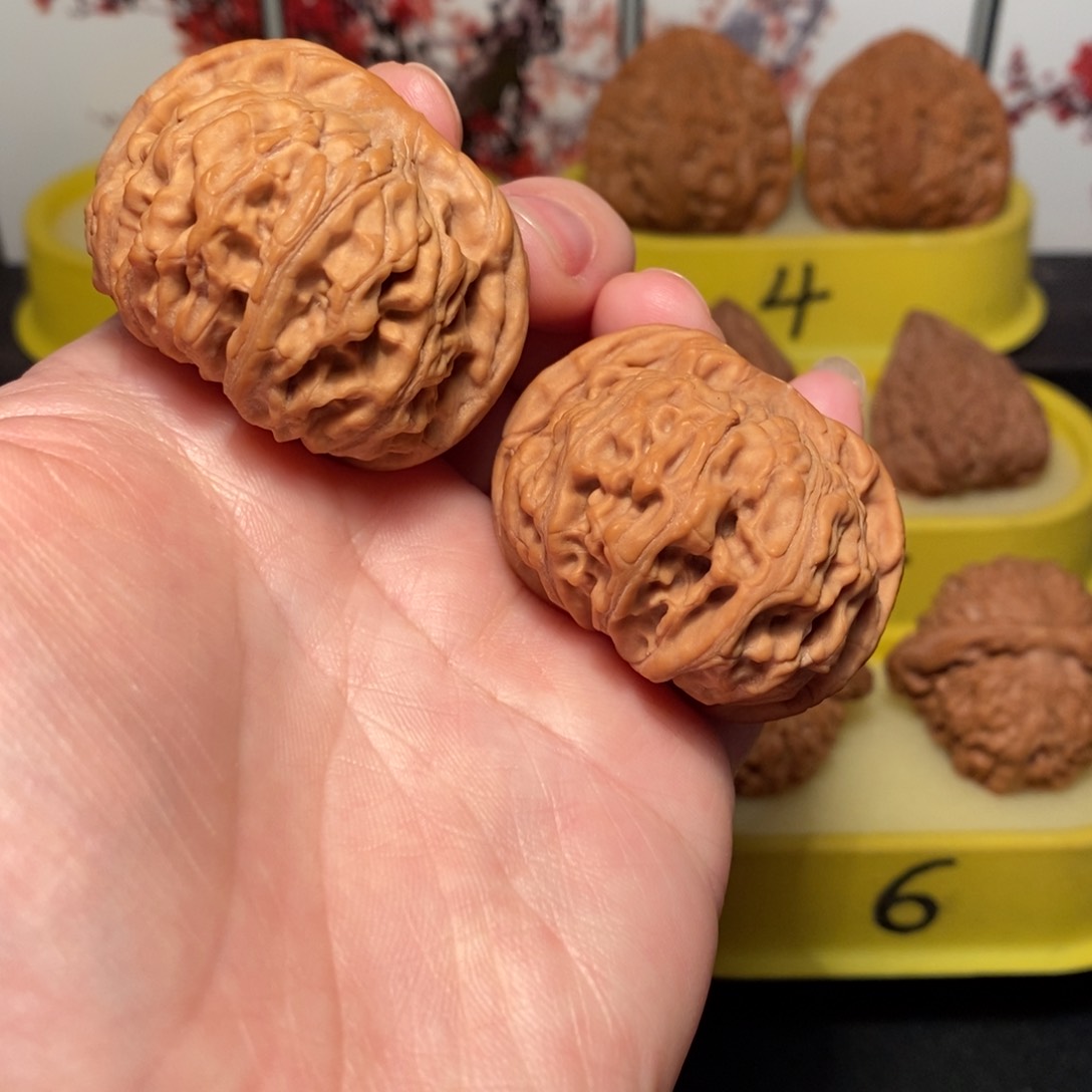 文玩核桃把件43尺天地核桃