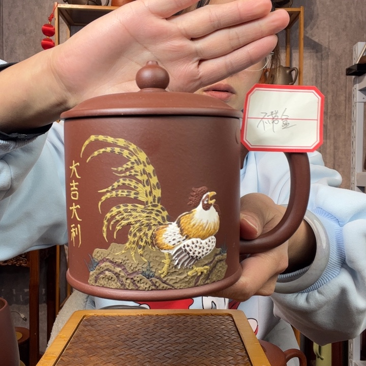 茶杯紫砂原矿紫砂杯