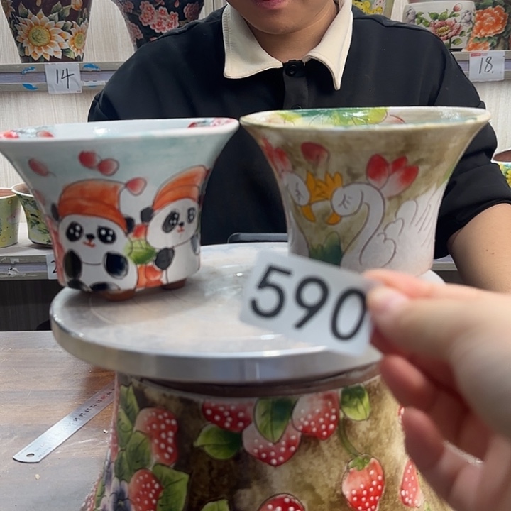 花盆紫砂瑕疵瑕疵590