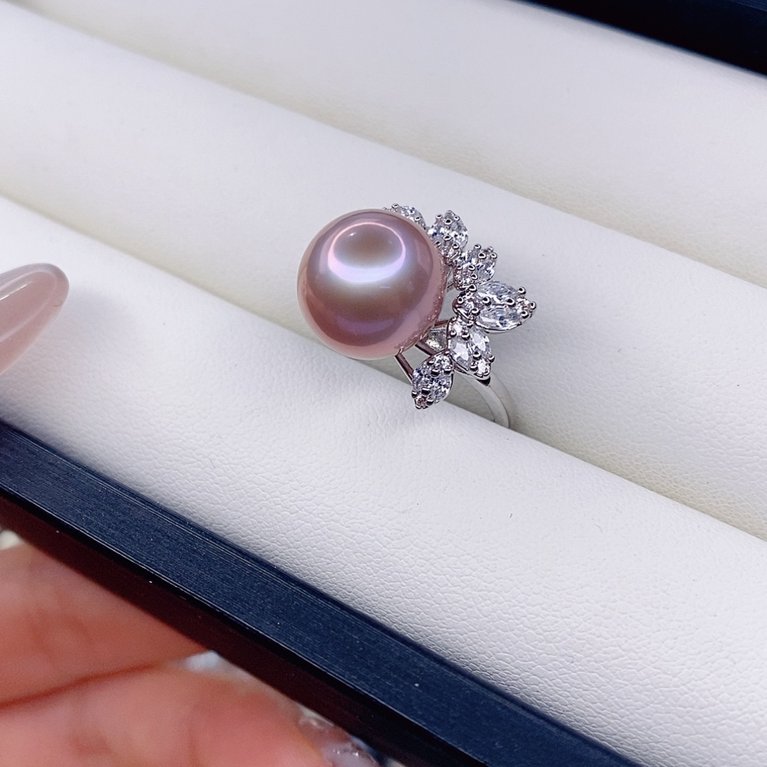 未镶嵌戒指淡水珍珠