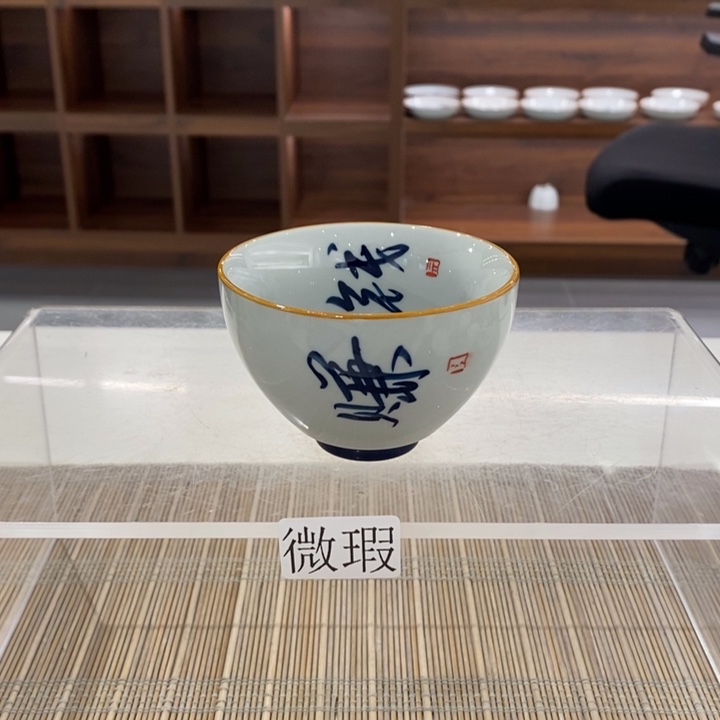 釉下老陶泥手工绘制