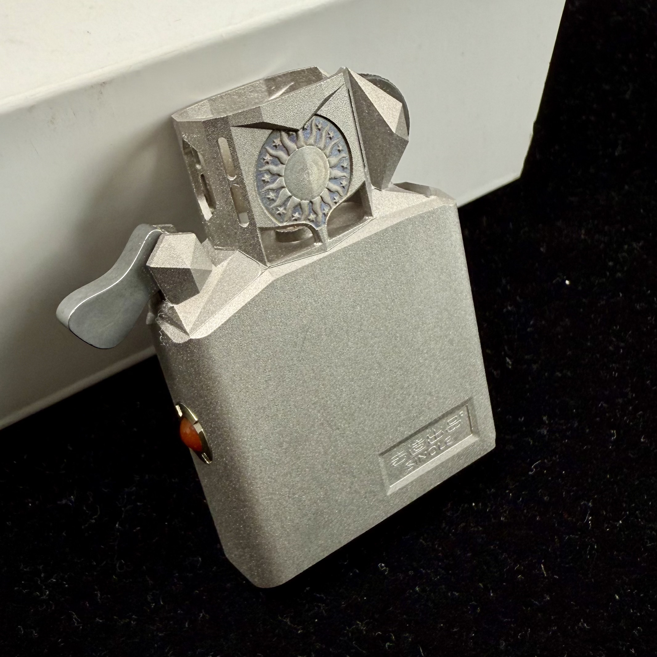 纯钛日月同辉超级内胆打火机内胆去造出品