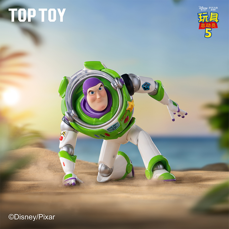 TOP TOY【巴斯光年】玩具总动员5巴斯光年冒险行动手办盲盒公仔摆件