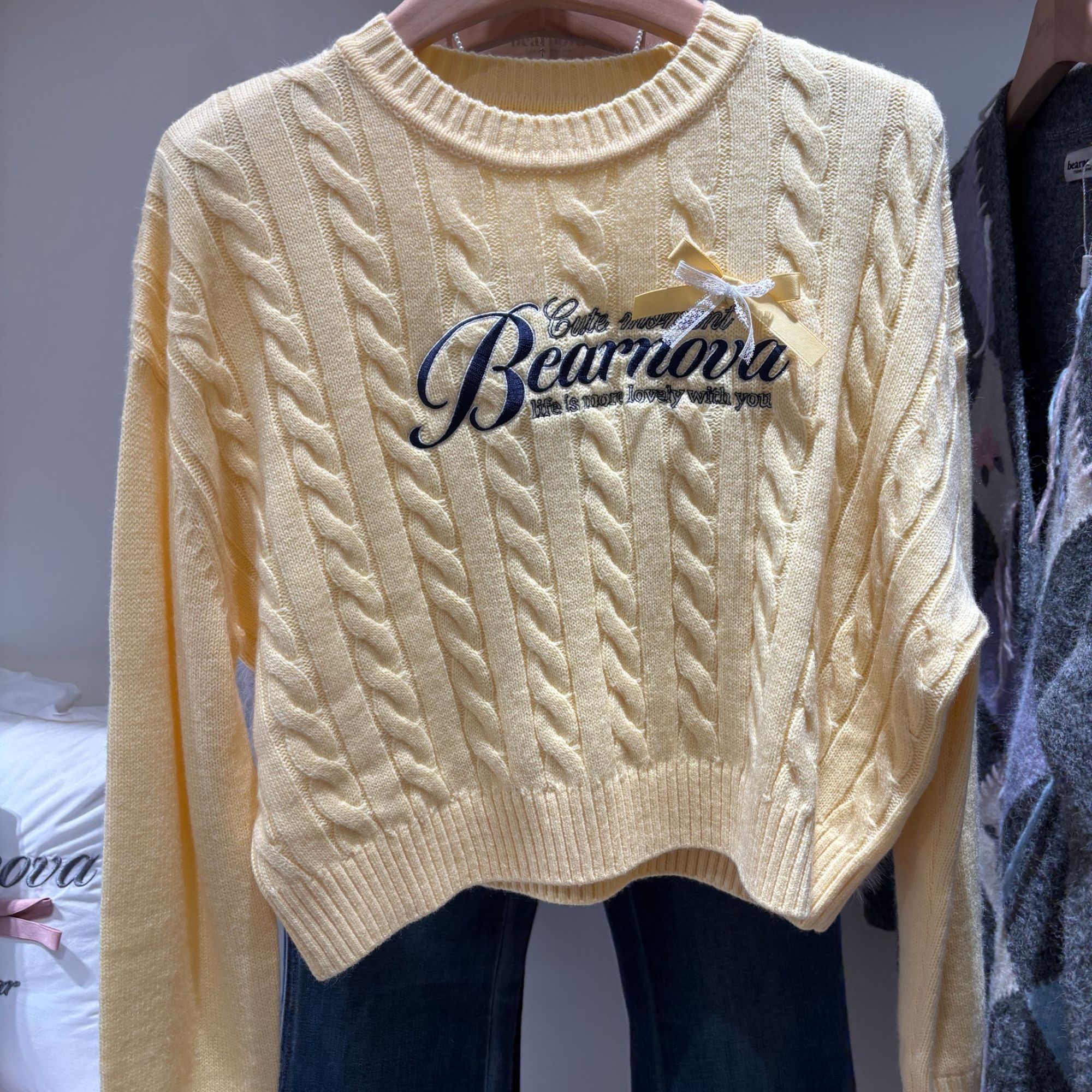 TEENIEWEENIE 25 POLO领长袖常规款女字母YTKW254VL3A