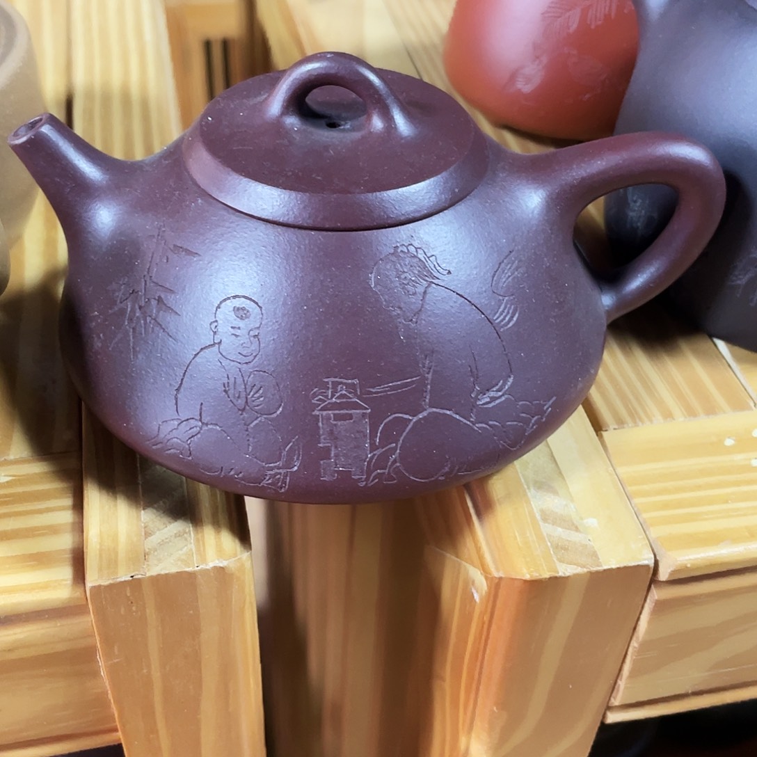 释***J茶壶紫砂宜兴紫砂壶