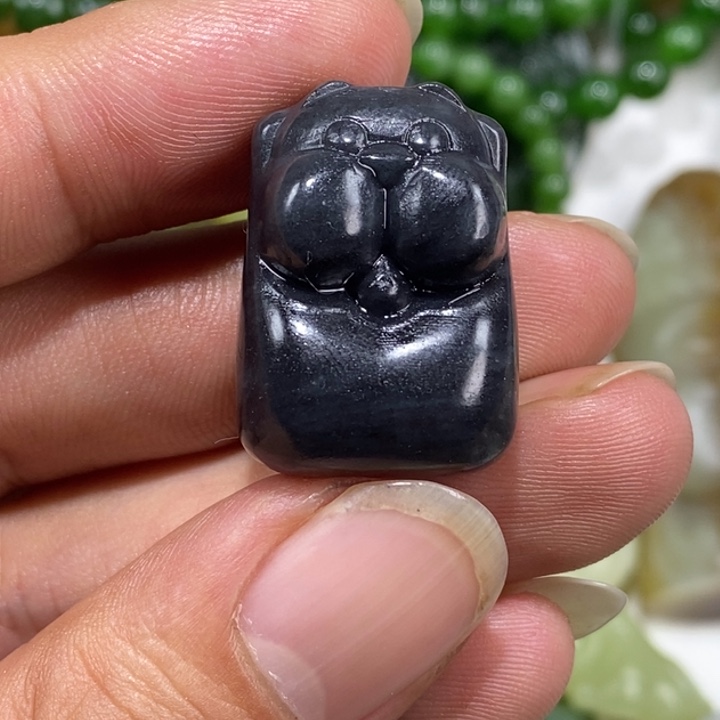 和田玉（糖玉）未镶嵌车挂