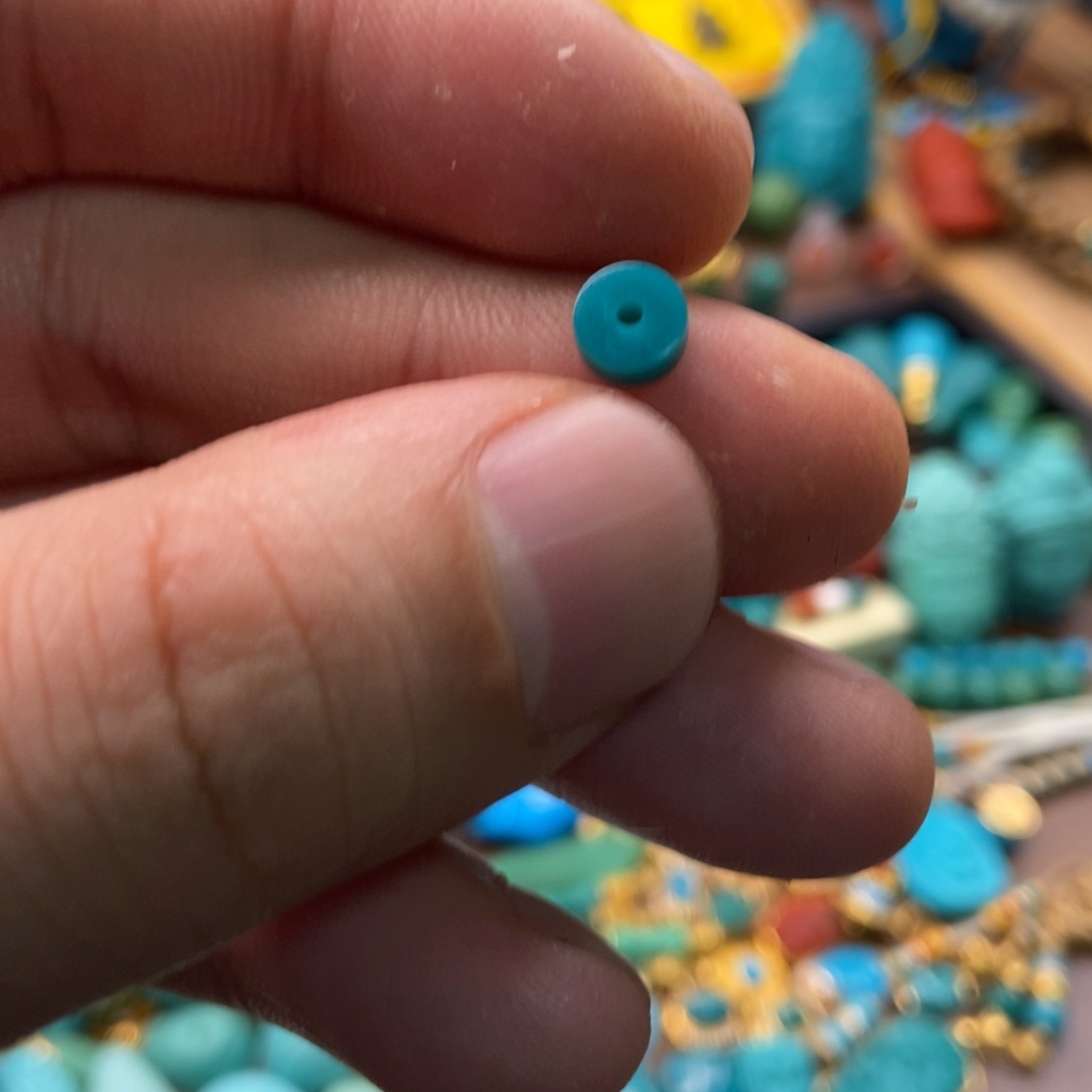 绿松石珠宝奇石未镶嵌硬***e