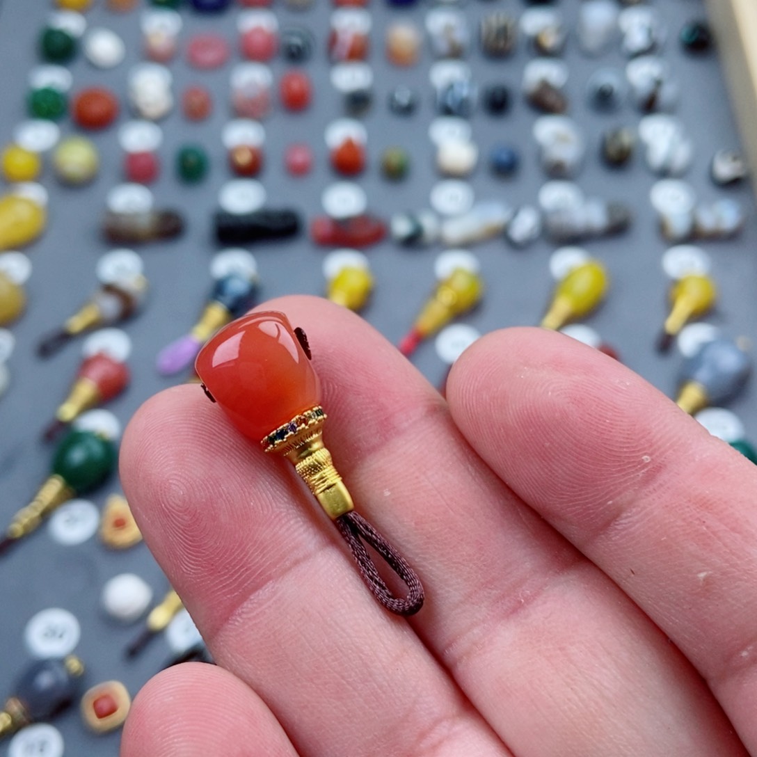 玛瑙/玉髓森柏珠宝饰品未镶嵌