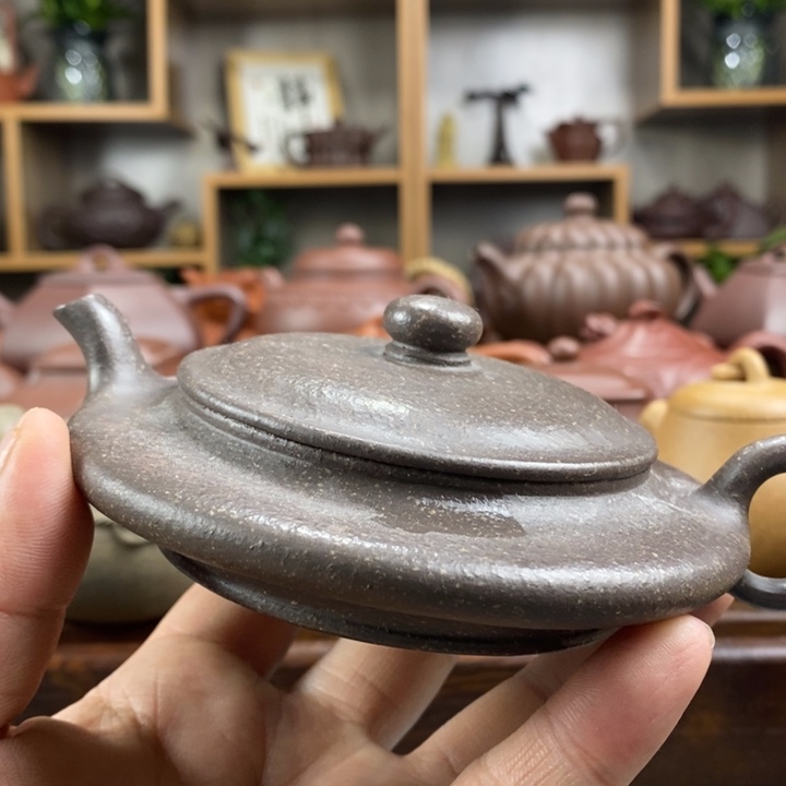 紫砂茶壶用****9原矿紫砂壶