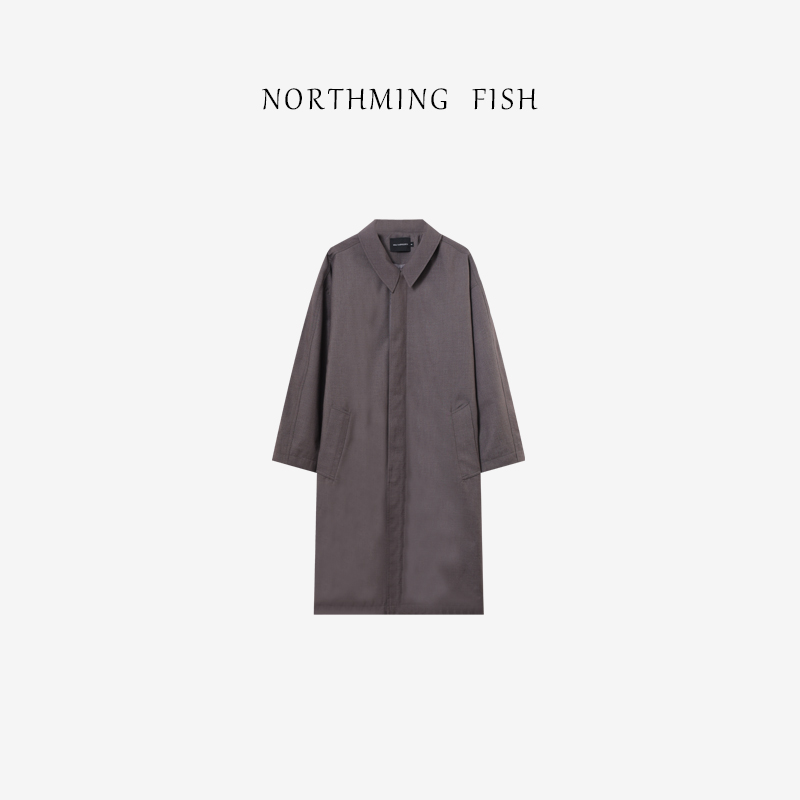 NORTHMING FISH「浮生辞」从容淡定 高智感拉满的风衣外套