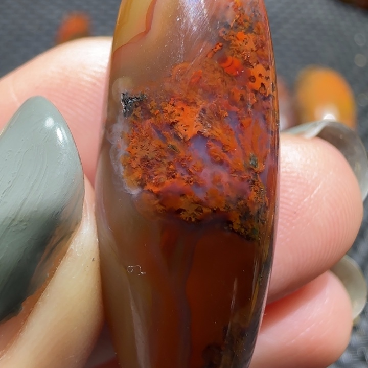 寒***寒玛瑙/玉髓未镶嵌吊坠