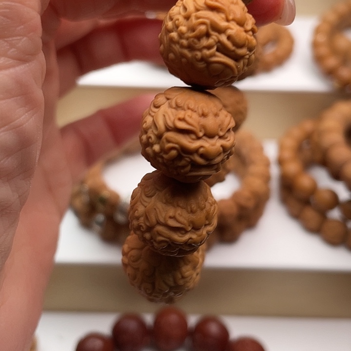 猴头核桃吊坠经典大唐狮16