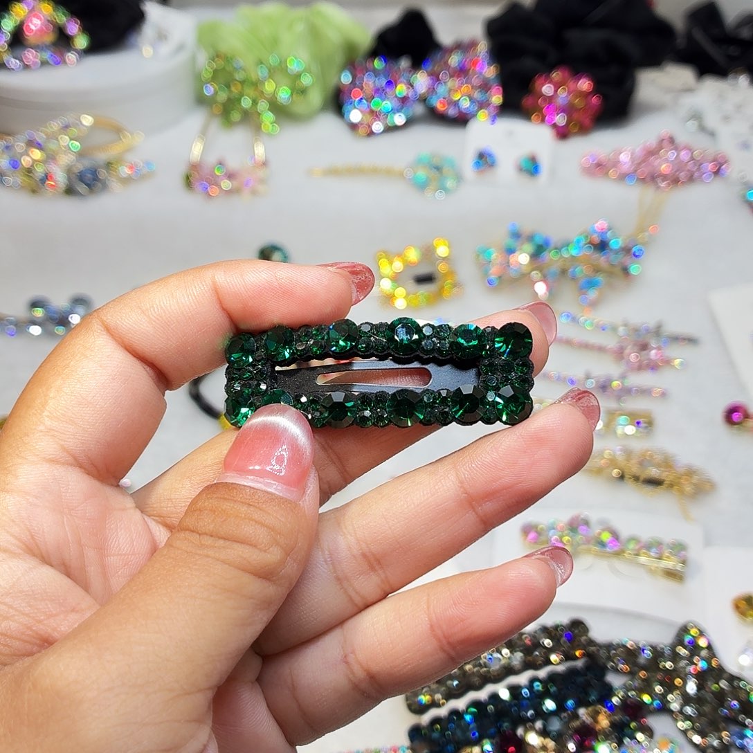 布艺铁合金发饰发夹发夹