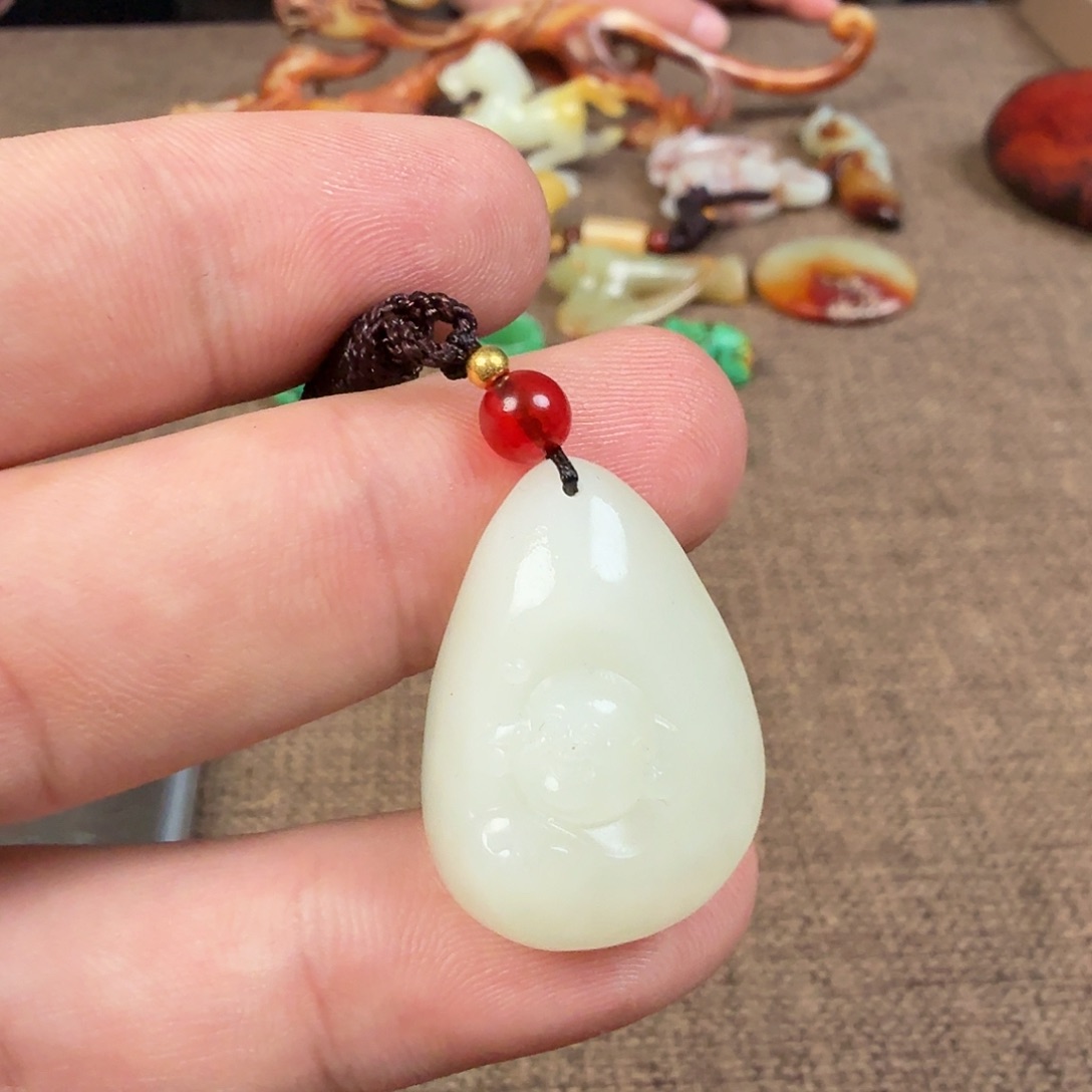 和田玉（糖玉）未镶嵌珠宝半成品