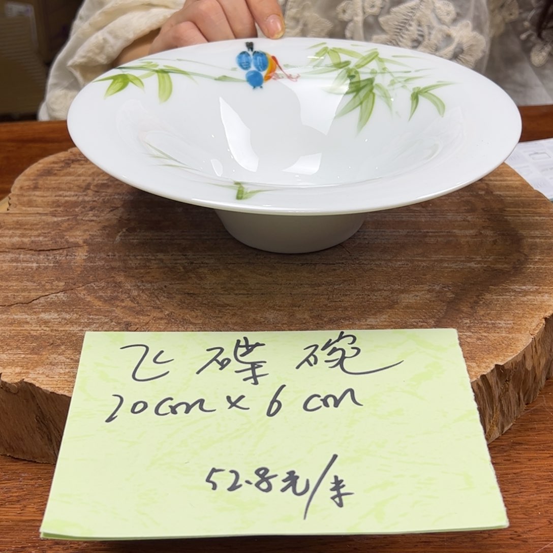 瓷片景德镇陶瓷手工手绘制作