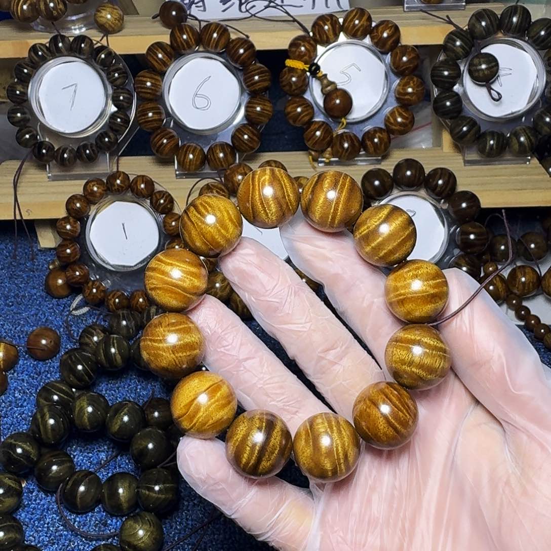 楠木（金丝楠）手串/手链小叶桢楠2.0