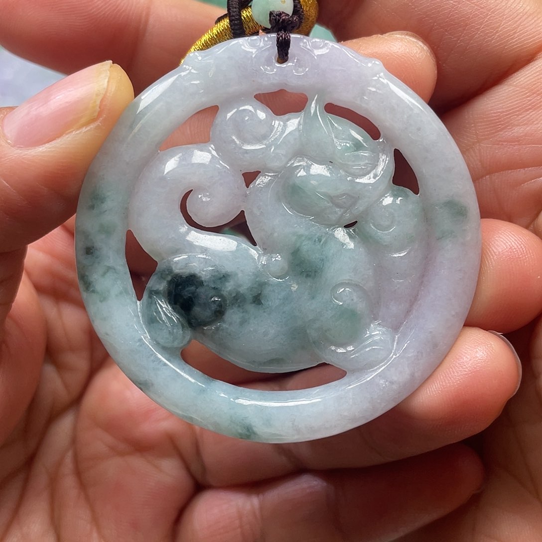 颈饰未镶嵌翡翠翡玉缘翡翠