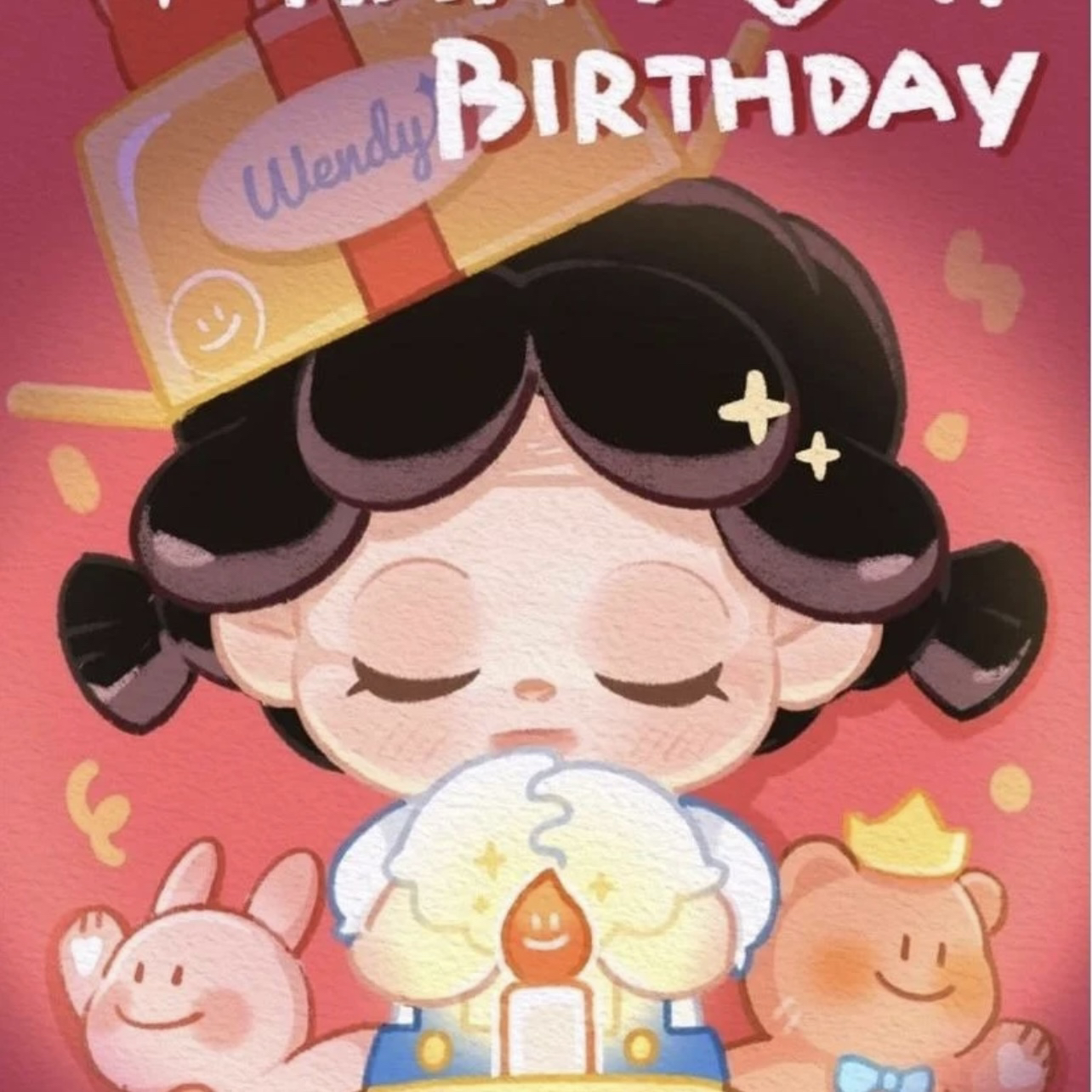 （拆盒）WENDY今日小确幸系列潮玩盲盒手办摆件