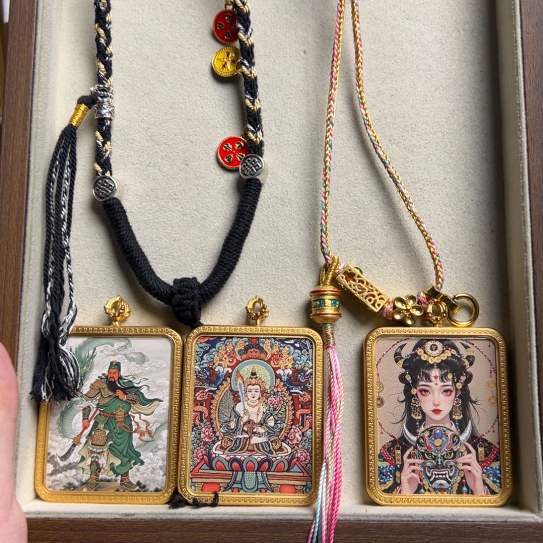 龙****吊坠双面定制虚空二爷