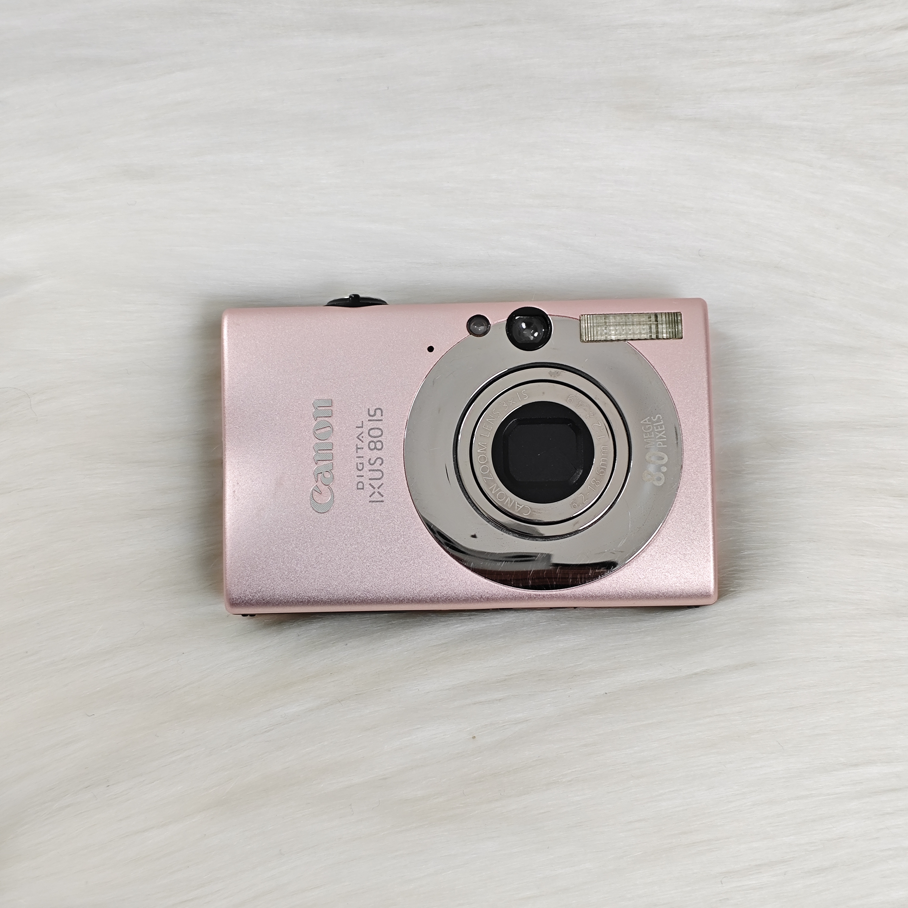 9新 Canon/佳能 ixus80 粉色 出片清晰冷白皮 配件齐全