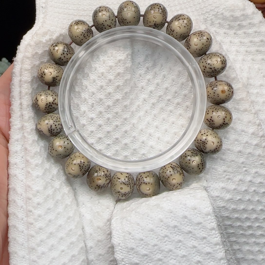 星月菩提手串仙*果冻针尖星苹果12mm