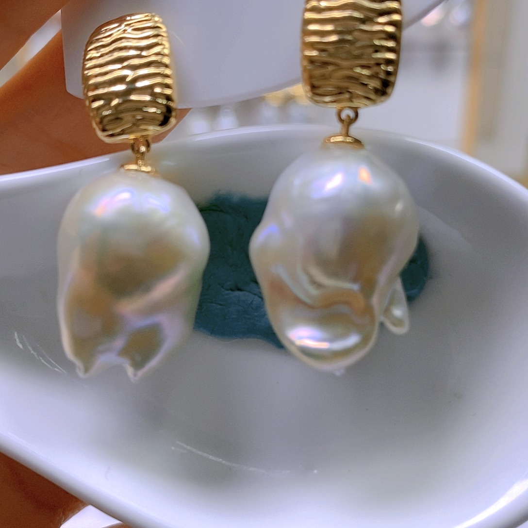 淡水珍珠颈饰银S925镶嵌