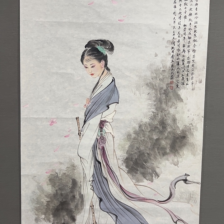 格***化国画赵永夫老师人物画作品