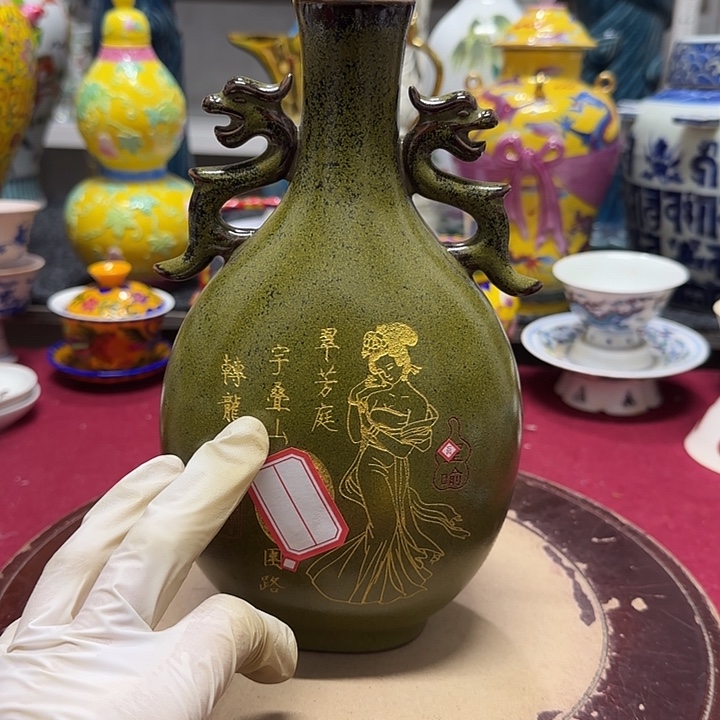 摆件工艺品瓷片装饰