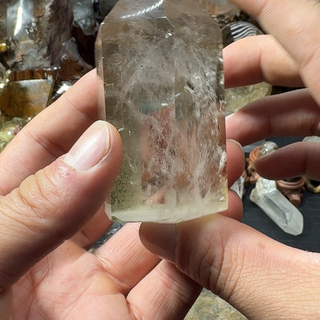 银S925镶嵌珠宝半成品水晶