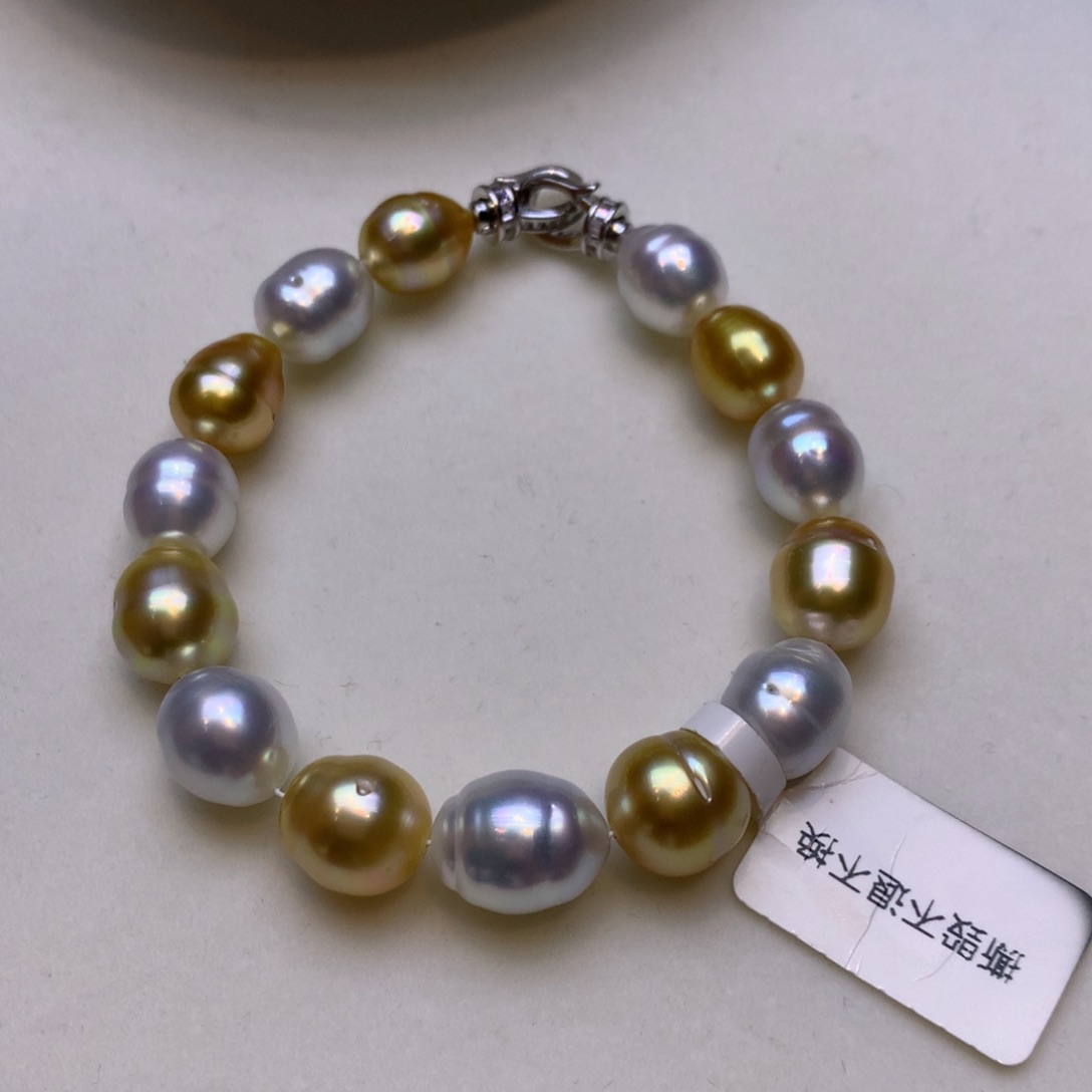 未镶嵌手链海水珍珠鑫*茜