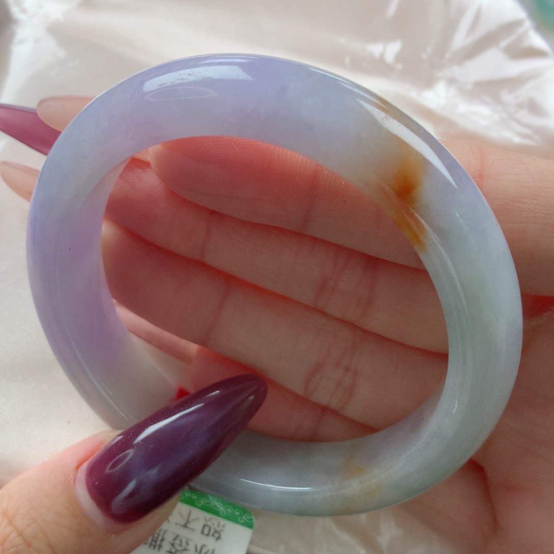 未镶嵌手镯翡翠缅甸天然翡翠A货52.7