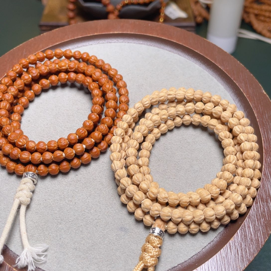 柏香籽/百香籽吊坠原装莲花长串