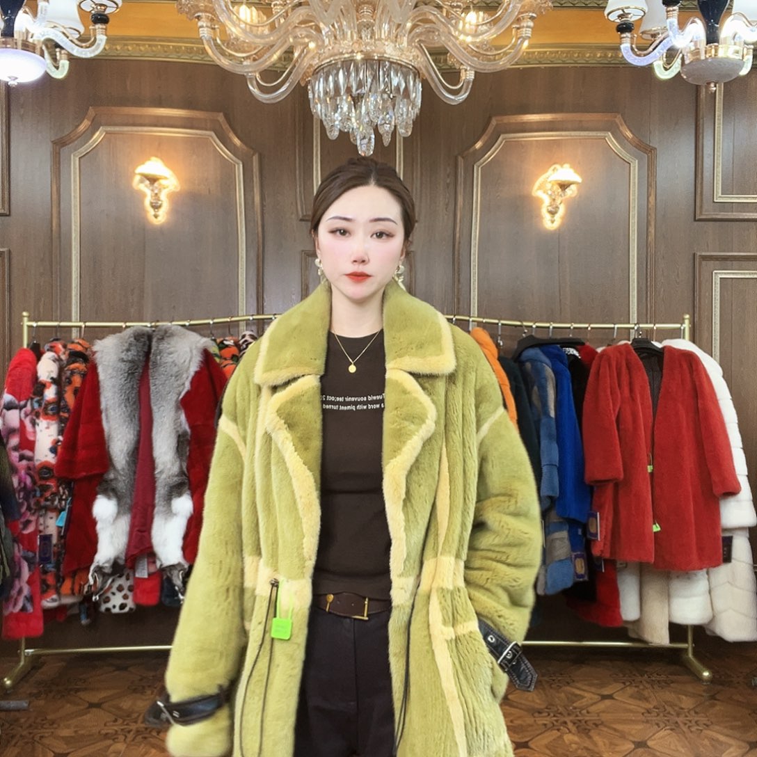 貂皮大衣时尚潮流