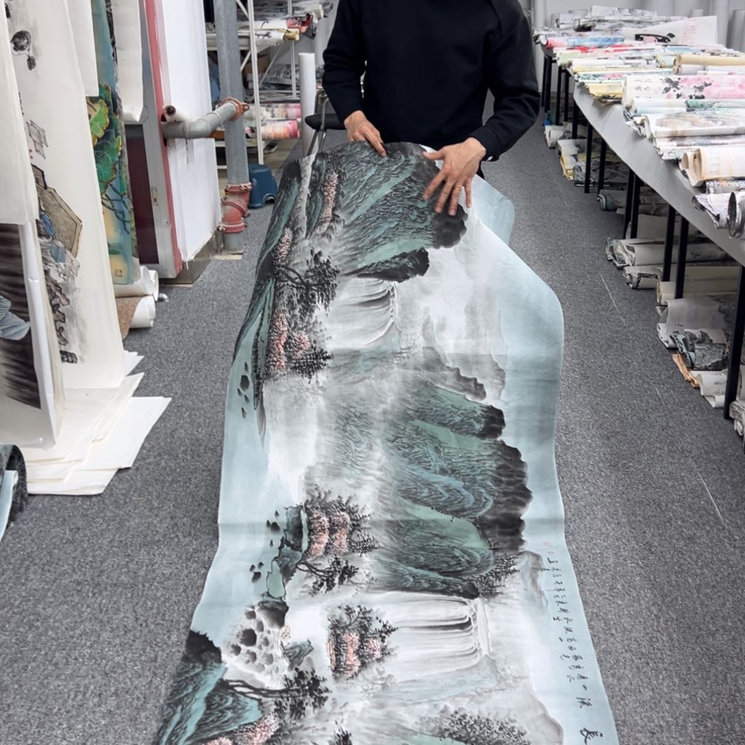 国画纯手绘字画宣纸