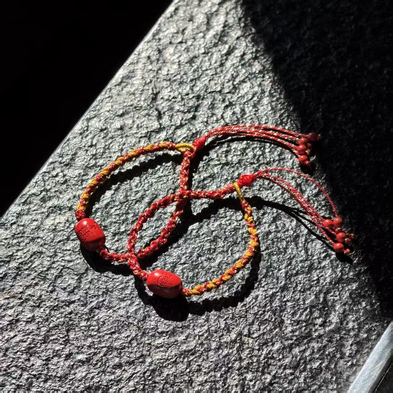 含辰砂工艺品朱砂手饰手绳造型ZS-SS0696多样性发一