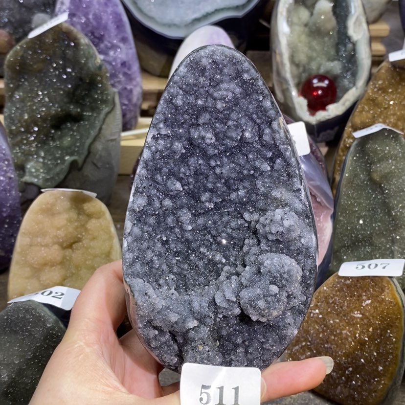 【闪购商品】未镶嵌大型摆件（非配饰）紫晶