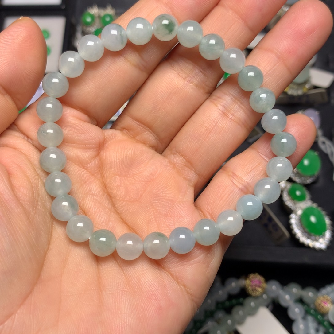 翡翠散珠缅甸天然翡翠