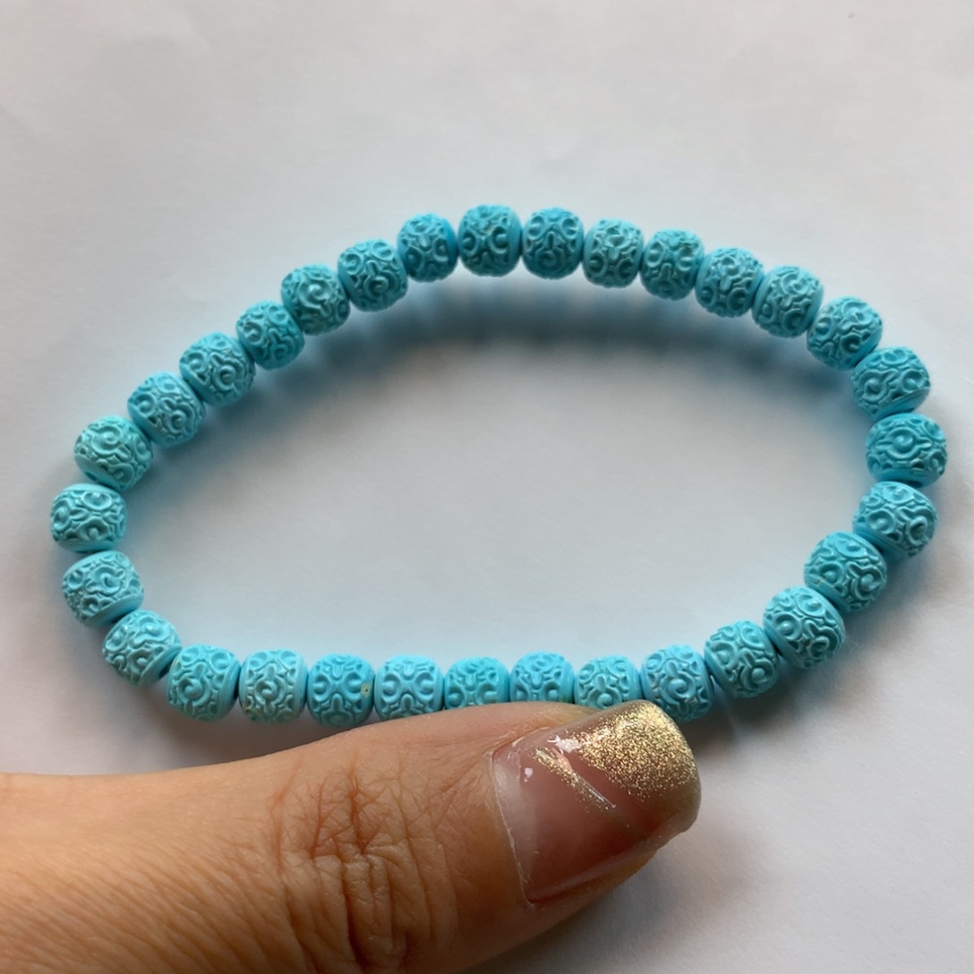 绿松石单圈未镶嵌