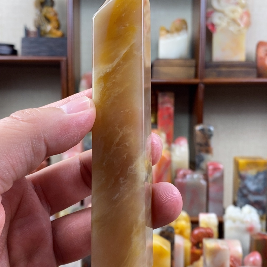 巴林石印石巴林石精品素章