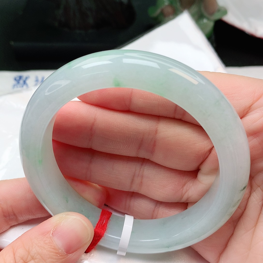 未镶嵌手镯翡翠57-59圈