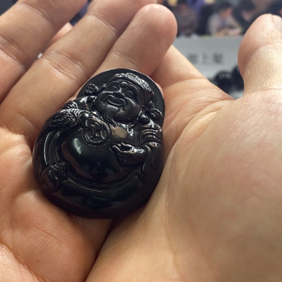 翡翠未镶嵌颈饰财