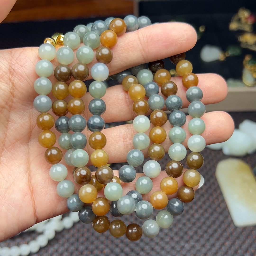 和田玉挂件未镶嵌项链