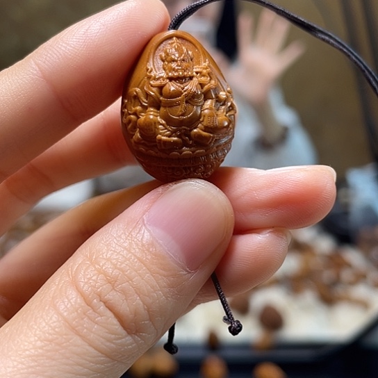 手串/手链橄榄核黄财神
