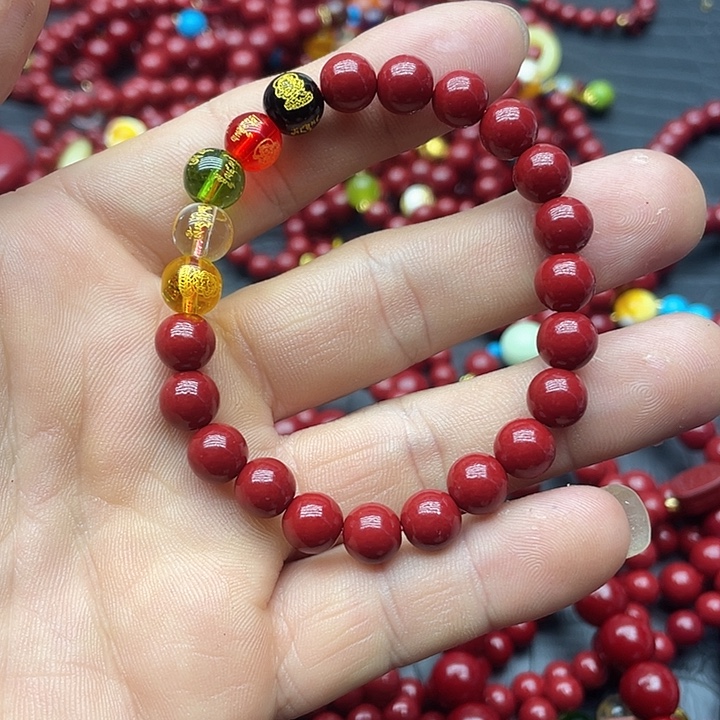 天然辰砂朱砂单圈