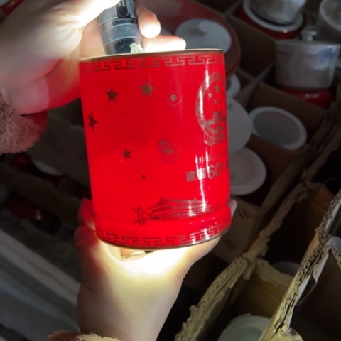 醴陵高温瓷釉下红瓷