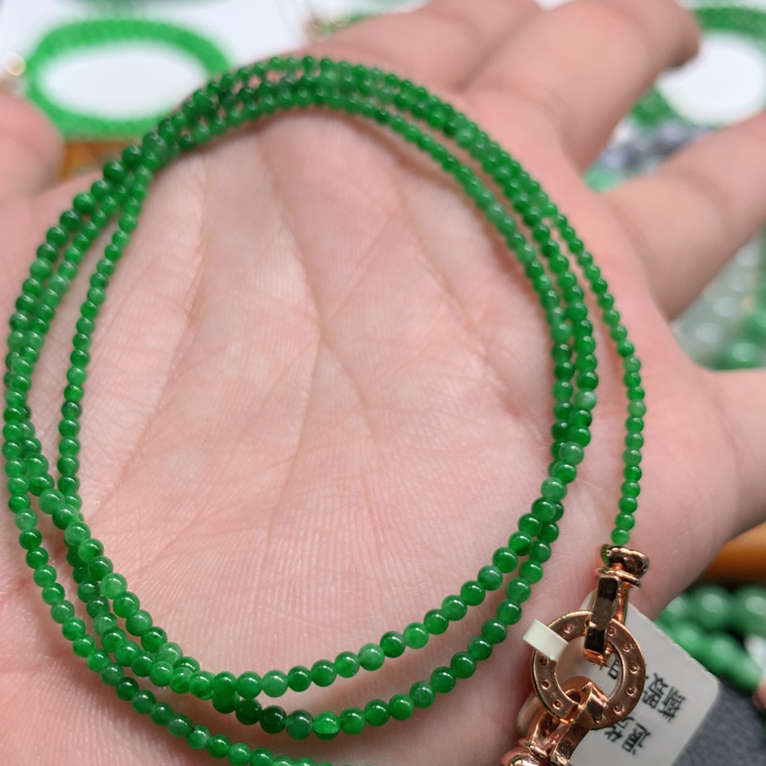 未镶嵌手链翡翠翡翠