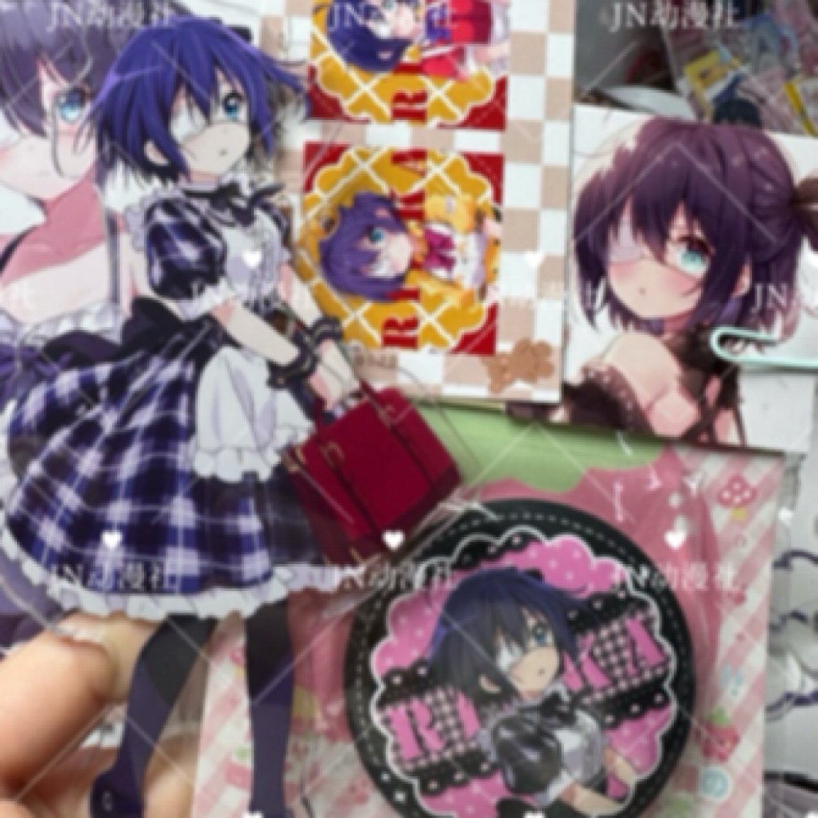 小鸟游六花旅行日记立牌