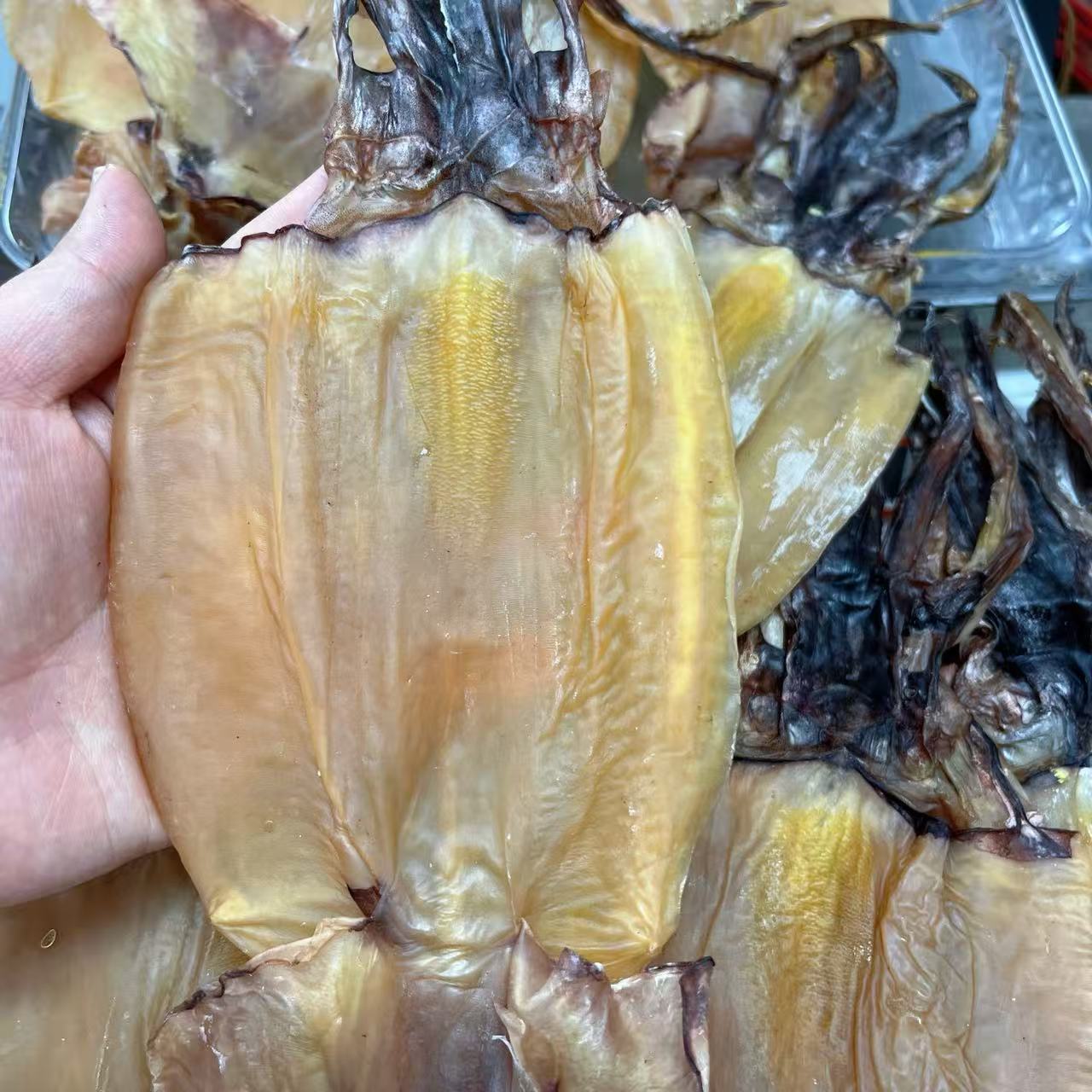 淡晒鱿鱼干 深海本港鱿鱼干 炒菜煮汤煮粥 不可烧烤